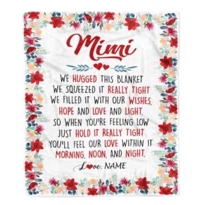 Mimi Blanket From Grandkids Grandson Granddaughter We…