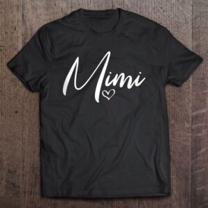 Mimi Tee Shirt Mimi Gift For Grandma…
