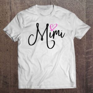 Mimi Womens Gift For Grandma Grandmother T-Shirt,…