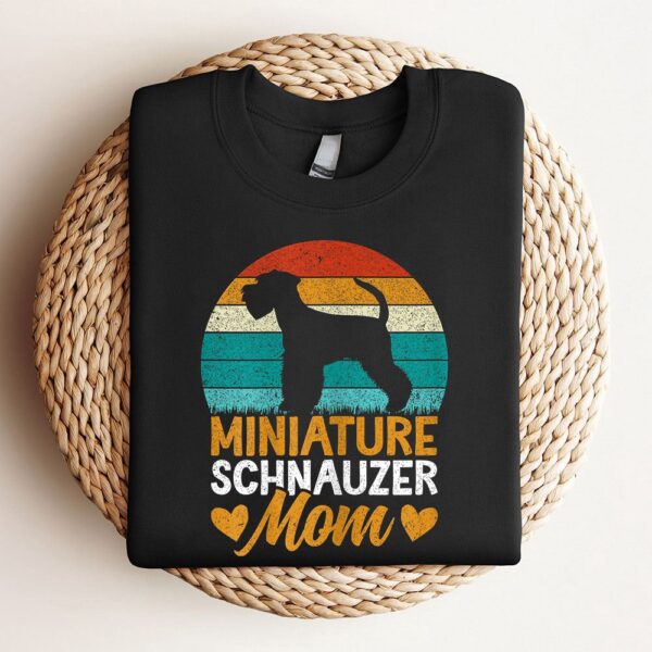 Miniatur Schnauzer Mom Pet Dog Breed Pet Paw Sweatshirt, Mother Sweatshirt, Sweatshirt For Mom, Mum Sweatshirt