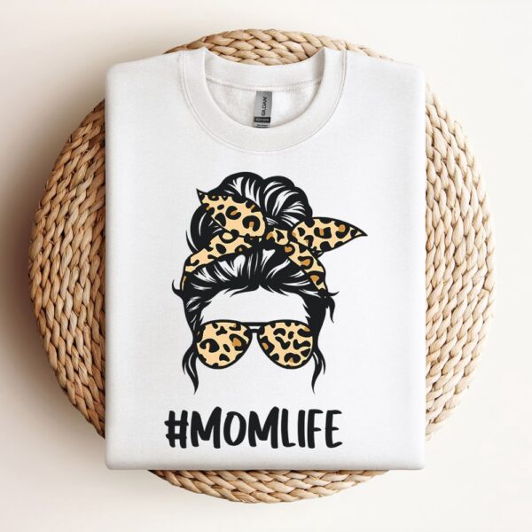 Mom Life Leopard Sweatshirt, Mother Sweatshirt, Sweatshirt For Mom, Mum Sweatshirt