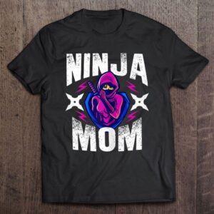 Mom Ninja Martial Arts Funny Fighter Mama…