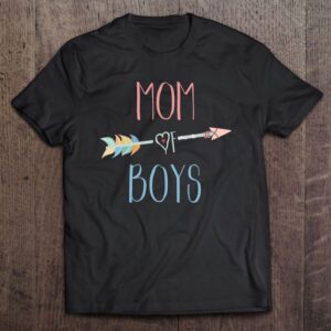 Mom Of Boys Mother’s Day Gift T-Shirt,…