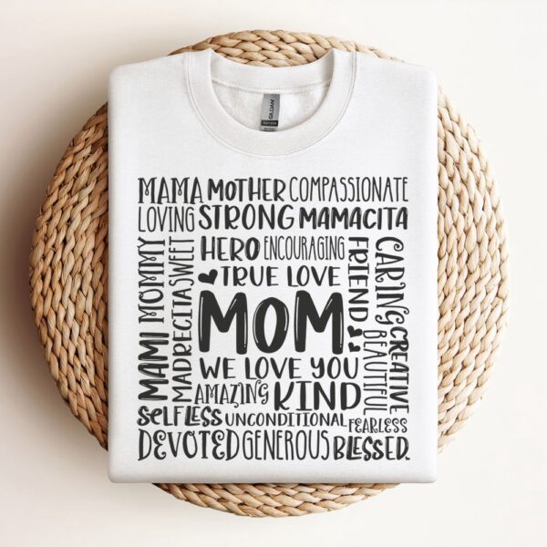 Mom Subway Art Sweatshirt, Mother Sweatshirt, Sweatshirt For Mom, Mum Sweatshirt