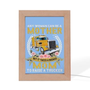 Mom To Raise A Trucker Gift For…
