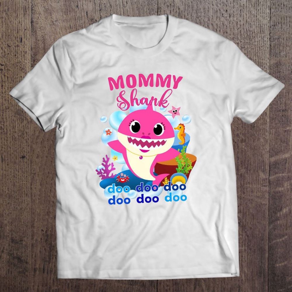 Mommy Shark Doo Doo Doo Mother’s Day T-Shirt, Mother’s Day Shirts, Mother’s Shirts