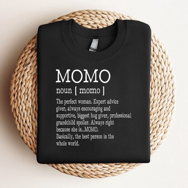 Momo Definition Grandma Mother Day Gifts Women Sweatshirt, Mother Sweatshirt, Sweatshirt For Mom, Mum Sweatshirt