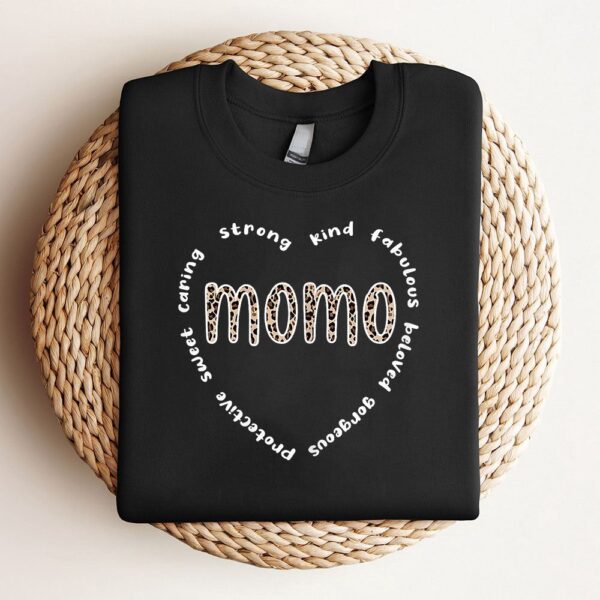 Momo Heart Momo Grandmother Appreciation Momo Grandma Sweatshirt, Mother Sweatshirt, Sweatshirt For Mom, Mum Sweatshirt