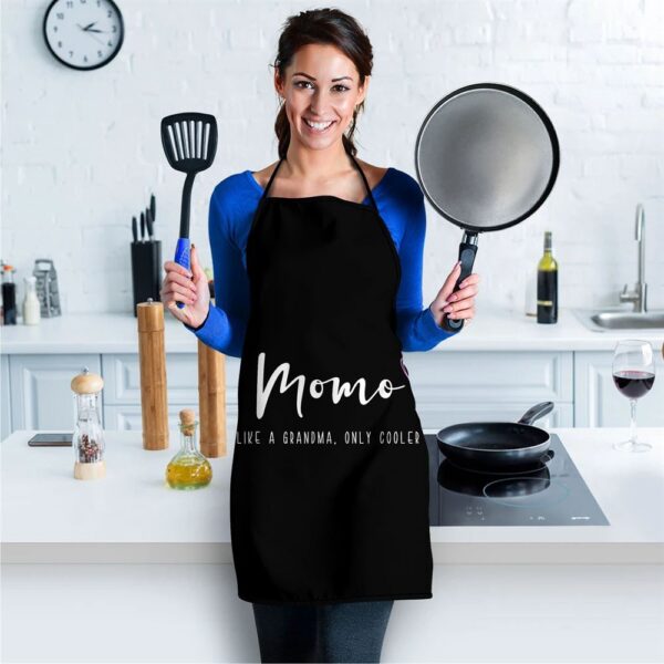 Momo Like a Grandma Only Cooler Mothers Day Apron, Aprons For Mother’s Day, Mother’s Day Gifts