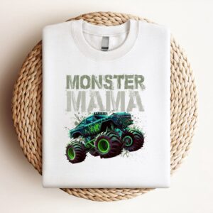 Monster Truck Mama Family Matching Monster Truck…