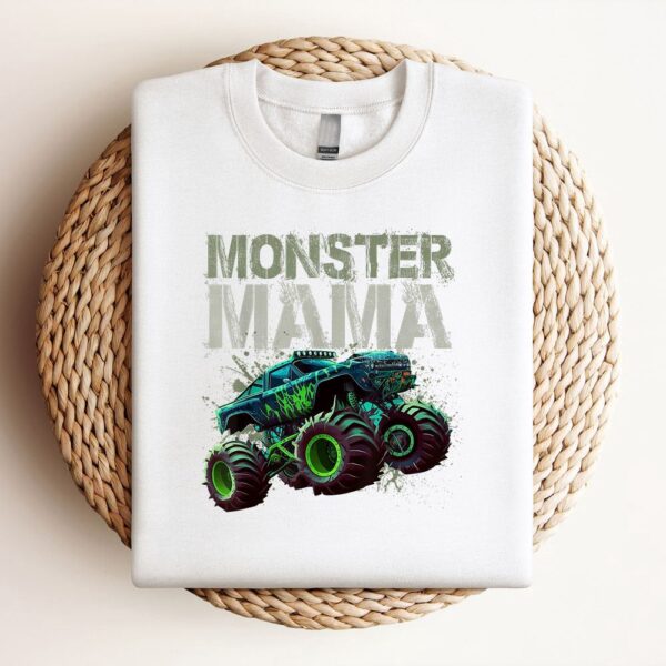 Monster Truck Mama Family Matching Monster Truck Lovers Sweatshirt, Mother Sweatshirt, Sweatshirt For Mom, Mum Sweatshirt