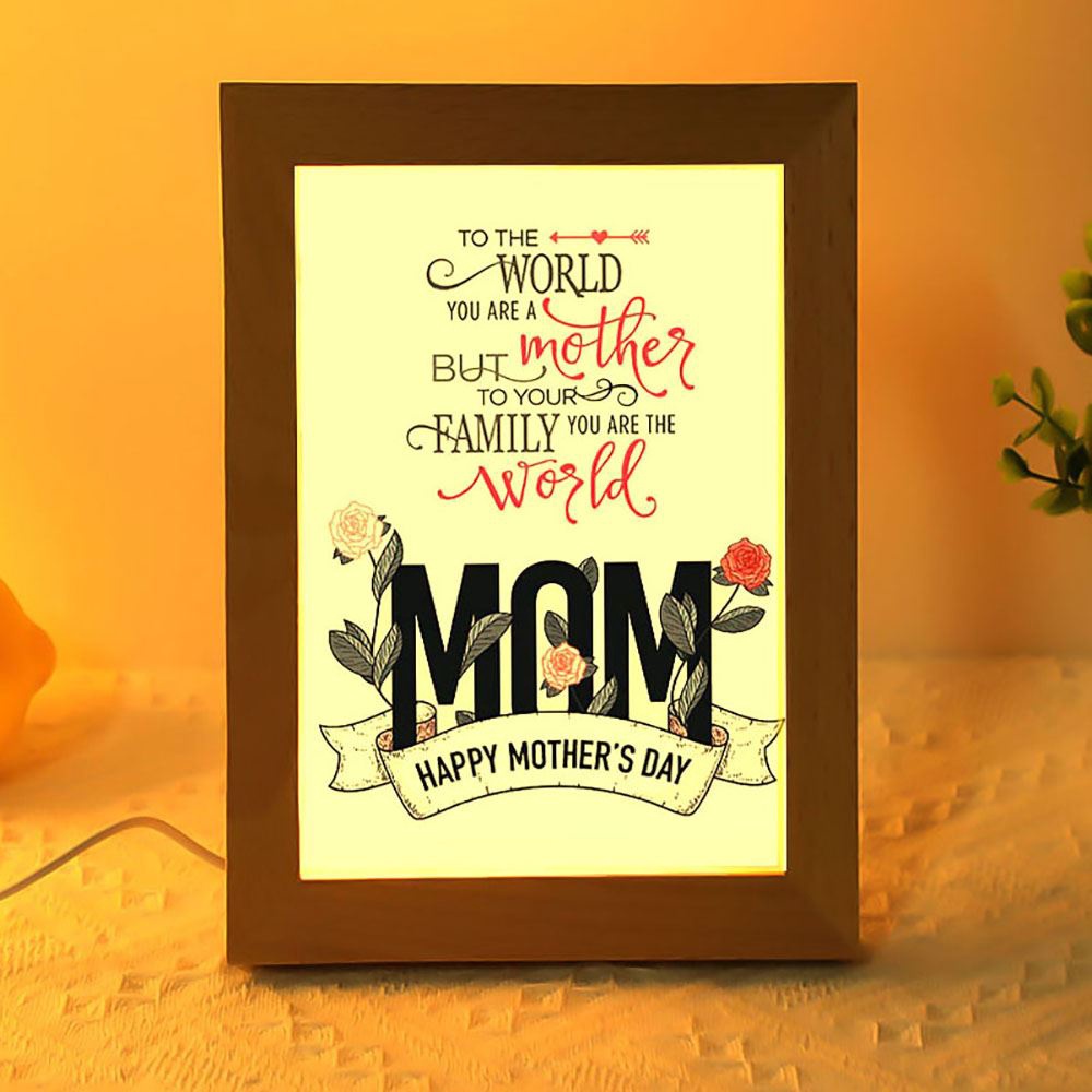 Mother Is The World Happy Mother’s Day Special Gifts Vertical Frame Lamp, Picture Frame Light, Frame Lamp, Mother’s Day Gifts Mother Is The World Happy Mother’s Day Special Gifts Vertical Frame Lamp, Picture Frame Light, Frame Lamp, Mother’s Day Gifts