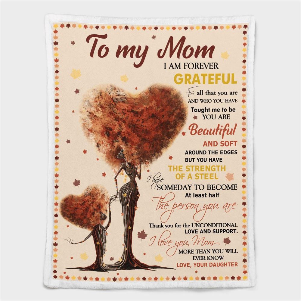 Mother’s Day Blanket For Mom I Am Forever Grateful Blanket Heart Tree, Blankets For Mothers Day Mother’s Day Blanket For Mom I Am Forever Grateful Blanket Heart Tree, Blankets For Mothers Day