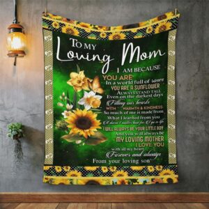 Mother s Day Blanket For Mom I Love You With All My Heart Blanket From Son Blankets For Mothers Day 10 pzwzaw.jpg