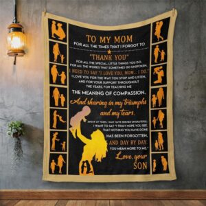 Mother s Day Blanket For Mom I Need To Say I Love You Mom Blanket From Son Blankets For Mothers Day 10 dno8zn.jpg