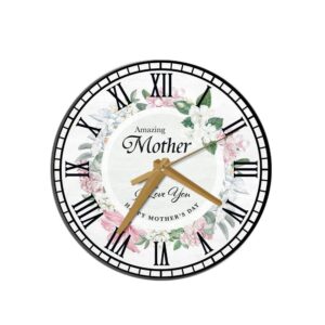 Mother’s Day Gift Pink Floral Wreath Personalised…