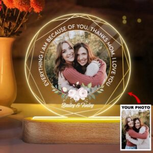 Mother’s Day Led Lights, Personalized Acrylic LED…