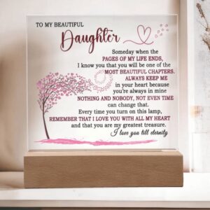 Mother’s Day Led Lights, To My Beautiful…