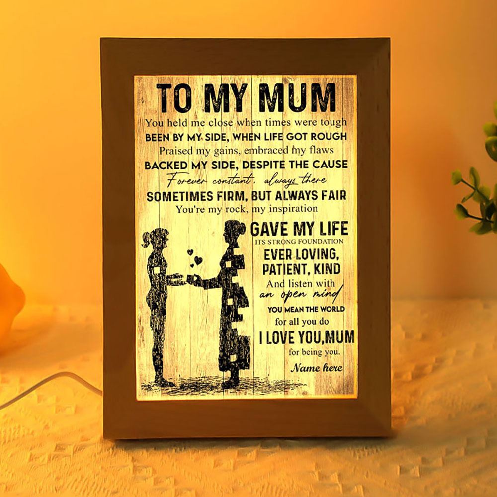 Mum You Held Me Close From Daughter Frame Lamp, Picture Frame Light, Frame Lamp, Mother’s Day Gifts Mum You Held Me Close From Daughter Frame Lamp, Picture Frame Light, Frame Lamp, Mother’s Day Gifts
