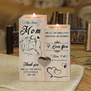 My Dear Mom Thank You For All The Special Little Things You Do Heart Candle Holders 1 Mother s Day Candlestick 1 dgmbj4.jpg