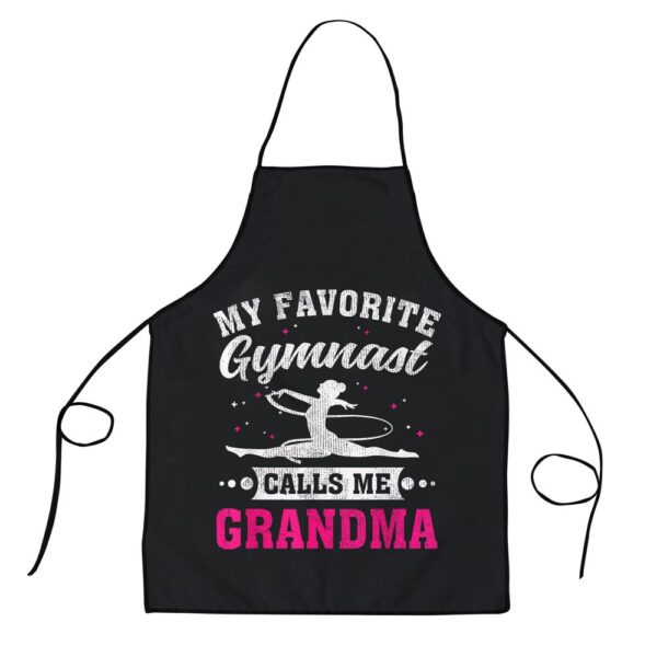 My Favorite Gymnast Calls Me Grandma Mothers Day Apron, Aprons For Mother’s Day, Mother’s Day Gifts