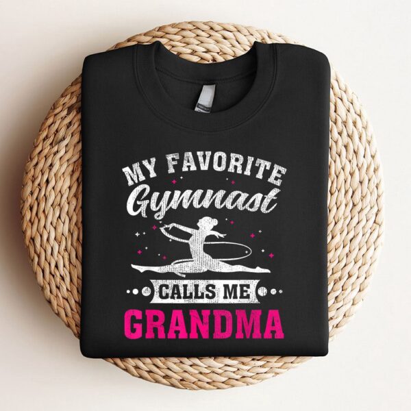 My Favorite Gymnast Calls Me Grandma Mothers Day Sweatshirt, Mother Sweatshirt, Sweatshirt For Mom, Mum Sweatshirt