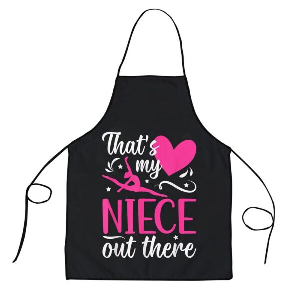 My Niece Gymnastics Aunt Of A Gymnast Auntie Apron, Aprons For Mother’s Day, Mother’s Day Gifts