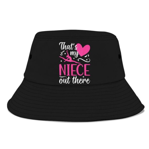 My Niece Gymnastics Aunt Of A Gymnast Auntie Bucket Hat, Mother Day Hat, Mother’s Day Gifts