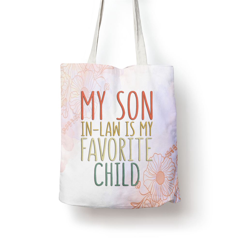My Son In Law Is My Favorite Child Mother’S Day Tote Bag, Mom Tote Bag, Tote Bags For Moms, Mother’s Day Gifts My Son In Law Is My Favorite Child Mother’S Day Tote Bag, Mom Tote Bag, Tote Bags For Moms, Mother’s Day Gifts