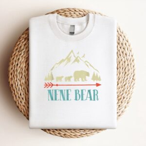 Nene Bearvintage Fathers Day Mothers Day Sweatshirt,…