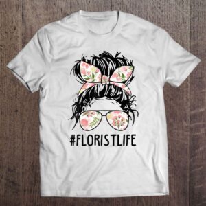 Nn Messy Bun Florist Life Plant Flower…