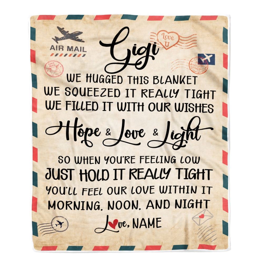 Nonna Blanket From Grandkids We Hugged This Blanket Mail Letter, Personalized Blanket For Mom, Mother’s Day Gifts Blanket Nonna Blanket From Grandkids We Hugged This Blanket Mail Letter, Personalized Blanket For Mom, Mother’s Day Gifts Blanket