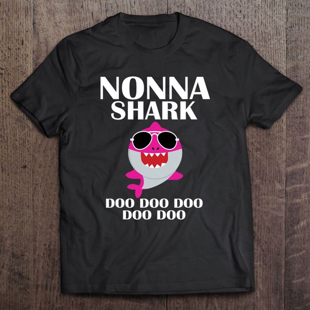 Nonna Shark Doo Doo Shirt Mothers Day Funny Nonna Christmas T-Shirt, Mother’s Day Shirts, Mother’s Shirts