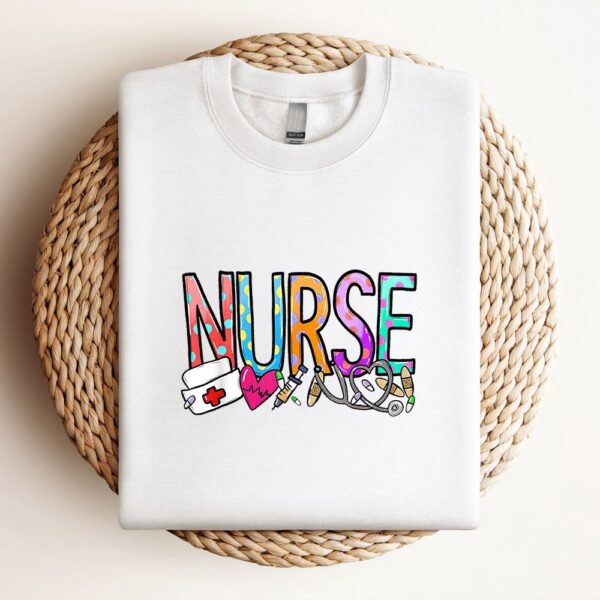 Nurses Day Nurse Life Nurse Week Women This Is Fine Sweatshirt, Mother Sweatshirt, Sweatshirt For Mom, Mum Sweatshirt
