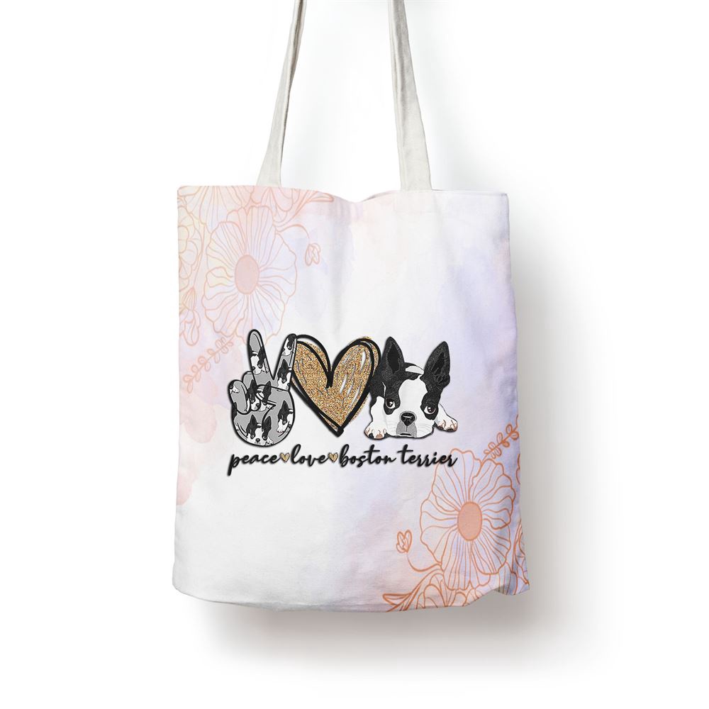 Peace Love Boston Terrier Funny Boston Terrier Lover Dog Mom Tote Bag, Mom Tote Bag, Tote Bags For Moms, Mother’s Day Gifts Peace Love Boston Terrier Funny Boston Terrier Lover Dog Mom Tote Bag, Mom Tote Bag, Tote Bags For Moms, Mother’s Day Gifts