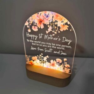Personalised Handcrafted Floral LED Lamp for Mother s Day 1st Mother s Day World 3D Led Light Wooden Base Custom Mothers Day Gifts 2 lkadn9.jpg