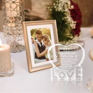 Personalized To My Wife Never Forget That I Love You Heart Crystal Mother Day Heart Mother s Day Gifts 2 zedbis.jpg
