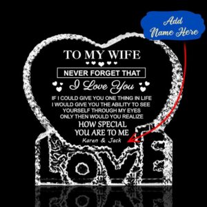 Personalized To My Wife Never Forget That I Love You Heart Crystal Mother Day Heart Mother s Day Gifts 4 vtpljn.jpg