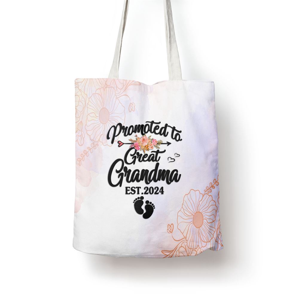 Promoted To Great Grandma 2024 Pregnancy Announcement Tote Bag, Mom Tote Bag, Tote Bags For Moms, Mother’s Day Gifts Promoted To Great Grandma 2024 Pregnancy Announcement Tote Bag, Mom Tote Bag, Tote Bags For Moms, Mother’s Day Gifts