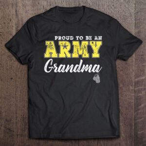Proud Army Grandma Us Flag Dog Tags…