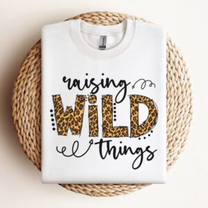 Raising Wild Things Mom Sweatshirt, Mother Sweatshirt,…