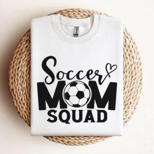 Soccer Mom Squad Sweatshirt, Mother Sweatshirt, Sweatshirt…