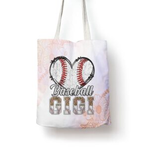 Softball Baseball Gigi Heart Leopard Print Mothers…