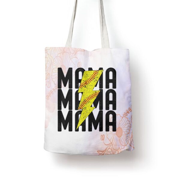 Softball Mama Lighting Softball Mothers Day Tote Bag, Mom Tote Bag, Tote Bags For Moms, Mother’s Day Gifts