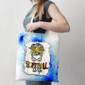 Softball Wife Life With Leopard Messy Bun Mothers Day Tote Bag Mom Tote Bag Tote Bags For Moms Gift Tote Bags 2 bg6q3t.jpg