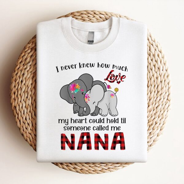 Someone Called Me Nana Elephants Cute Mothers Day Sweatshirt, Mother Sweatshirt, Sweatshirt For Mom, Mum Sweatshirt