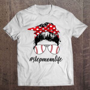 Stepmom Life Softball Baseball Funny Stepmomlife Mothers…