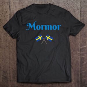 Swedish Grandmother Mormor Flags Sweden Mother’s Mother…