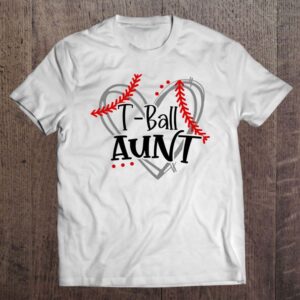 T Ball Aunt Heart Ball Mothers Day…