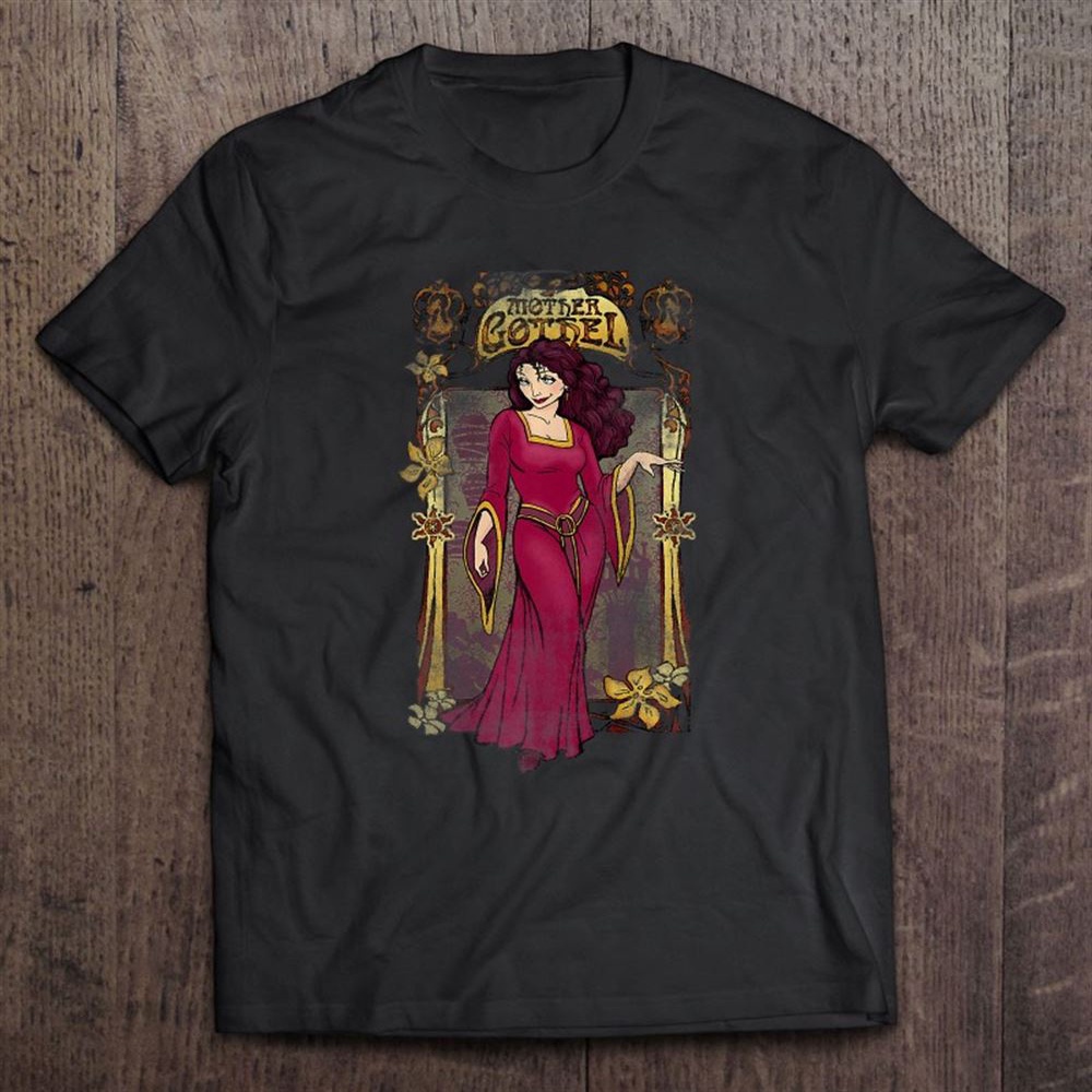 Tangled Mother Gothel Framed Portrait T-Shirt, Mother’s Day Shirts, Happy Mothers Day Shirts